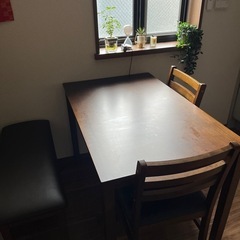 ダイニングテーブルセット【4人掛け】