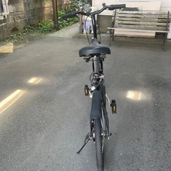 折りたたみ自転車の画像