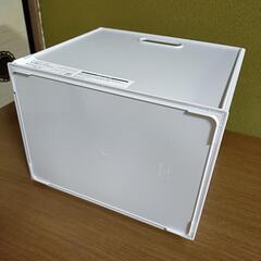 ニトリ Nインボックス たて型ハーフサイズ グレーの画像