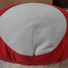 スーパーマリオ特大サイズぬいぐるみスーパーキノコ　1upキノコ★の画像