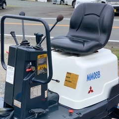 三菱　 ミニユンボ　ME08B 　油圧ショベル キャタ調整付き　ゴムキャタ山あり　0.8トンクラス　陸送可能　下取りOK の画像