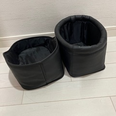 車内アクセサリー　収納ボックス　２つの画像