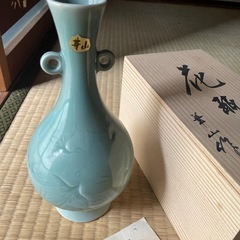 華山　窯　花瓶　舞鶴の画像
