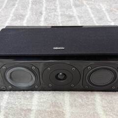 DENON 5.1chホームシアター用フロントスピーカー・センタースピーカー+サブウーファーの画像