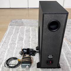 DENON 5.1chホームシアター用フロントスピーカー・センタースピーカー+サブウーファーの画像