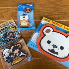 ワンピース　ONE PIECE　ストラップ　ラバー　カードケースの画像