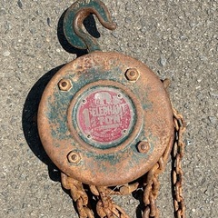 象印チェンブロック株式会社　1トンton チェーンブロック　ホイスト　　の画像