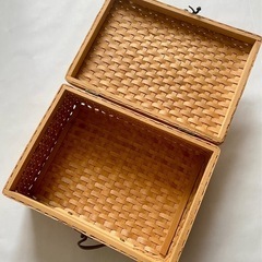 Salyu！　サリュ　トランク　かご　小物収納　ボックスの画像