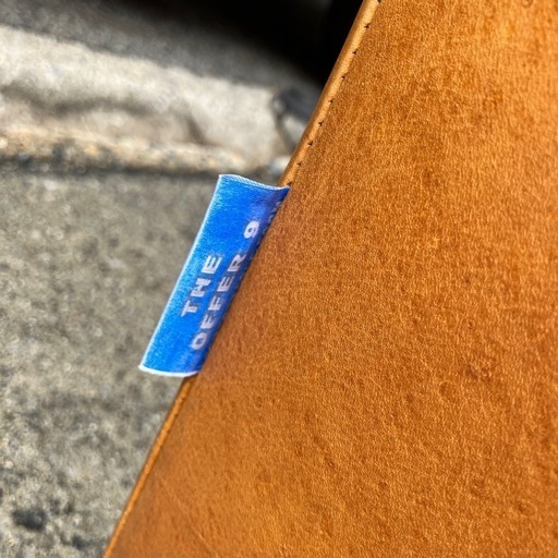 ?【OFFER 9】オイルレザー　本革　ブランド家具　オファナイン　ソファ　3人掛け