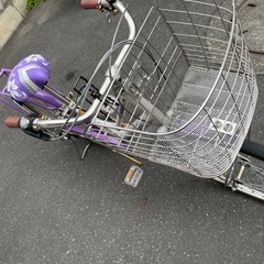 【取引終了】子供用自転車 女の子用　24インチ　6段ギアの画像