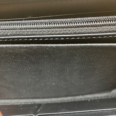 【財布】GUCCI グッチ グッチシマ リボンモチーフ ラウンドファスナー 長財布 レザー 黒 ブラック  値引き可！の画像