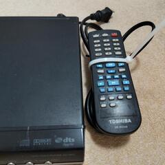 TOSHIBA 東芝DVDプレーヤーSD-290J　リモコン付
の画像