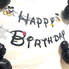 誕生日飾り　ディズニー　ミッキー
の画像