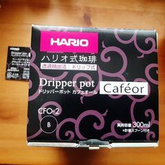 お渡し決定しました　ハリオ コーヒーポット　ステンレスフィルター《美品》の画像
