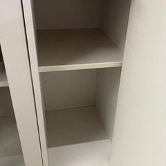 商談中　☆ シンプルキャビネット　キャスター付き　幅（約）80cmの画像