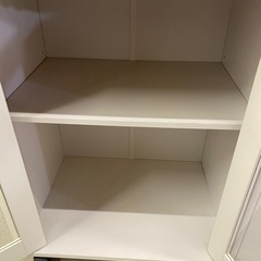 商談中　☆ シンプルキャビネット　キャスター付き　幅（約）80cmの画像