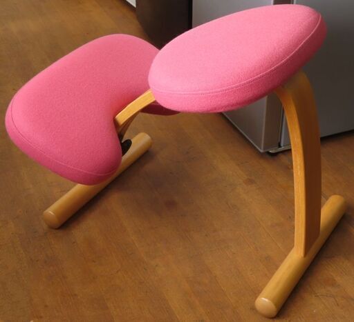 リボ社 バランスチェア イージー rybo 姿勢矯正 ピンク ☆美品 Rybo