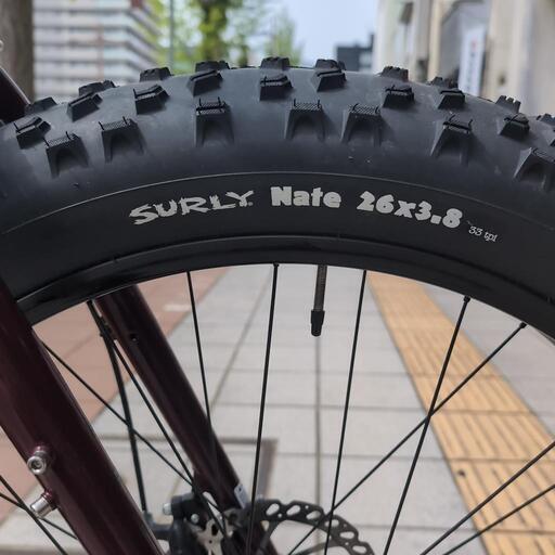 SURLY パグスレイ　Nate 26x3.8ホイールセット SURLY パグスレイ Nate 26x3.8ホイールセット
