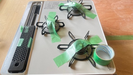 受け渡し決まりました。パロマ　ビルトインコンロ　中古　KHA6W6V