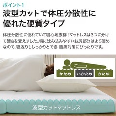 まとめ割あり！【ニトリ】腰を支えるマットレス　シングルの画像
