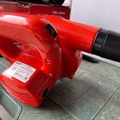 E-Value 藤原産業 ハンディブロワー EBL-500V 動作確認済 風力切替OK！ ダストバッグ ノズル ブロワ 箱入 500W 中古品 ③の画像