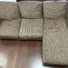 ３人掛け 布ソファー