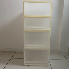 無印良品クローゼット収納　4個セット