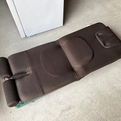 MIZUNO ミズノ 実は腹筋くん 座椅子 リクライニング 腹筋運動が出来ます！ メッシュ ブラウン 中古美品 ③の画像