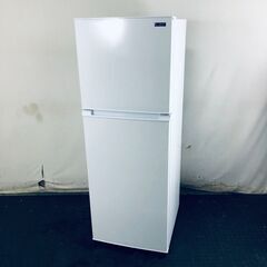 ID:rg220493 【自社配送エリア内限定】ヤマダ電機 YAMADA 冷蔵庫 一人暮らし 中古 2020年製 2ドア 225L ホワイト 直冷式 右開き YRZ-F23G1  【リユース品：状態B】【送料無料】【設置費用無料】