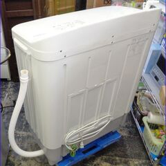 【￥13000-】Maxzen 二槽式洗濯機 JW60KS01 6kg 2022年製の画像