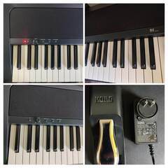 KORG B2 BK 電子ピアノ 本体+専用スタンド+椅子 の画像