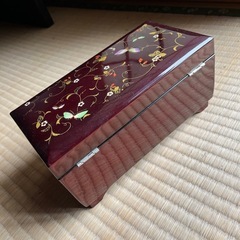 マルセイアート　ジュエリーボックス　オルゴールの画像