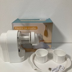 新品未使用　かき氷機　かき氷　ひんやり　おやつ　冷たいの画像