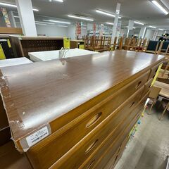 ジモティ来店特価!!　タンス　ナチュラル　　J-2505169の画像