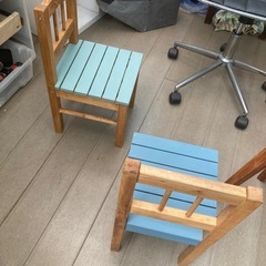 子供チェア　各1脚の画像