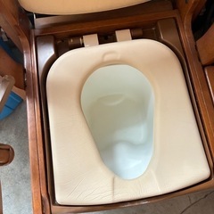 介護用椅子、トイレの画像
