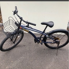 子供用自転車　22インチ　6段変速ギア付き