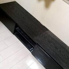 テレビ台 長さ150cm ブラック