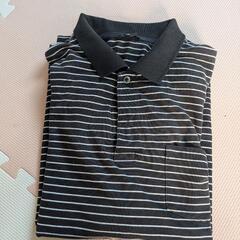 (お話中)UNIQLO　ストライプポロシャツの画像