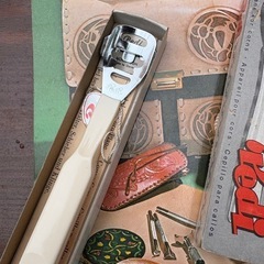 レザークラフト 道具セット中古の画像