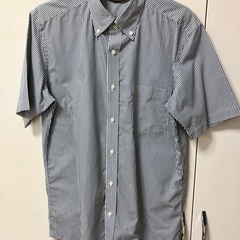 ユニクロ 半袖ボタンダウンシャツ 2枚 Ｌ