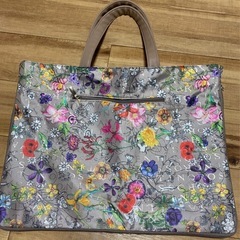 VALENTINO ROSSA　花柄 手提げバッグ　トートバッグの画像