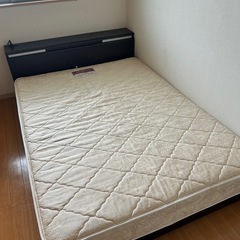 シーリー ダブルベッド ローベッド