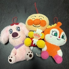 アンパンマンのぬいぐるみセット