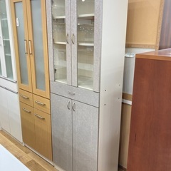 【トレファク高槻店】取りに来られる方限定！2枚扉食器棚のご紹介です！