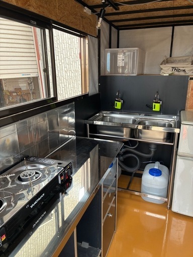 新品❗️格安❗️上物のみ、軽トラ用　キッチンカー　キャンピングカー　ＤＩＹ　車中泊