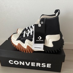 converseランスターモーションブラック