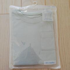新品未開封　ベビー　コットンクルーネックＴ