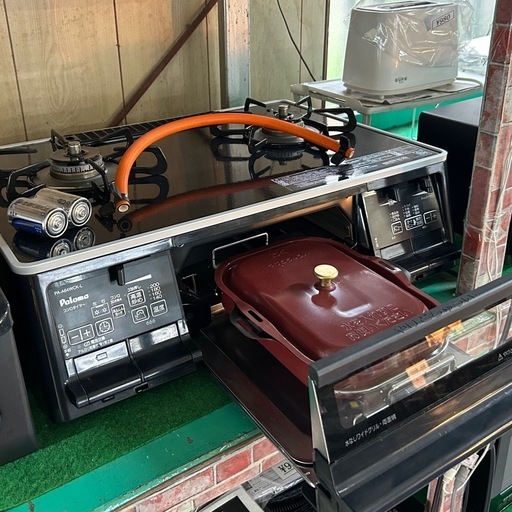 LPガスコンロ/別売グリルプレート付き✨