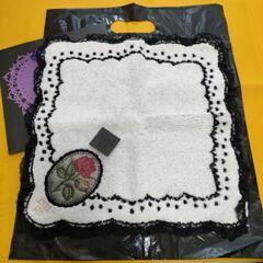 【未使用品】アナスイ レース付きの大判ハンカチの画像